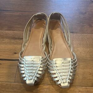 J crew leather sandals